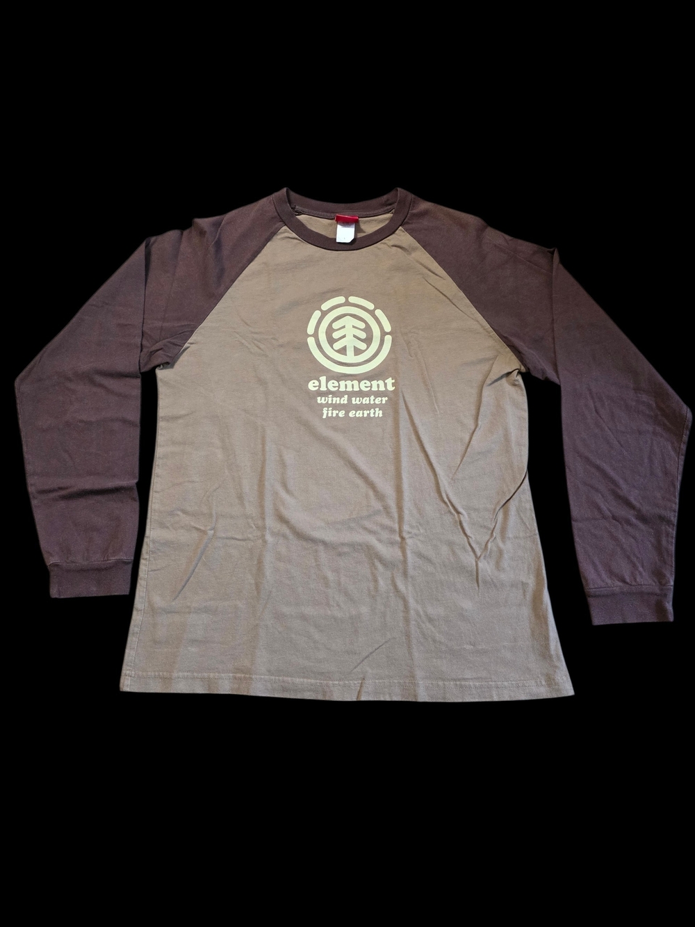 90's MIUSA Element Men’s Long Sleeve Raglan